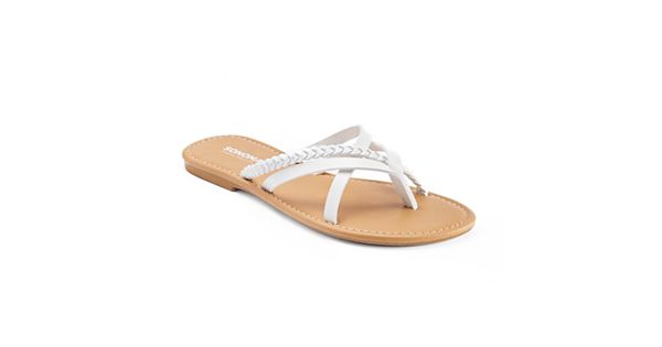 sonoma white sandals