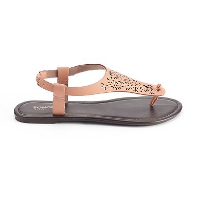 Sonoma Goods For Life® Woman's Perforated Thong Sandals