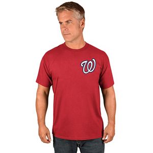 Men's Majestic Washington Nationals Wordmark Tee
