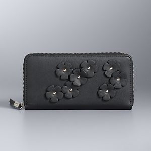 Simply Vera Vera Wang Signature Floral Wallet