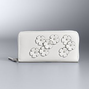 Simply Vera Vera Wang Signature Floral Wallet