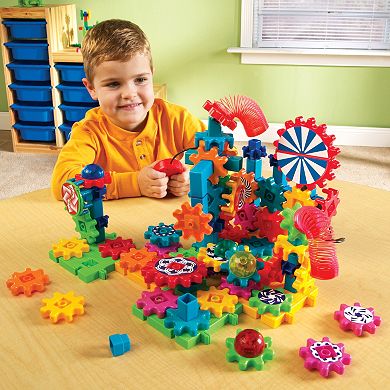 Learning Resources Gears! Gears! Gears! Lights & Action Motorized Building Set