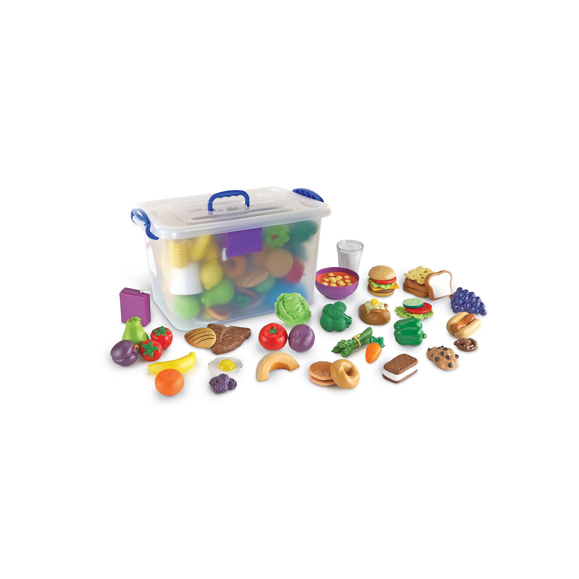 Learning Resources New Sprouts Classroom Play Food Set, Multicolor