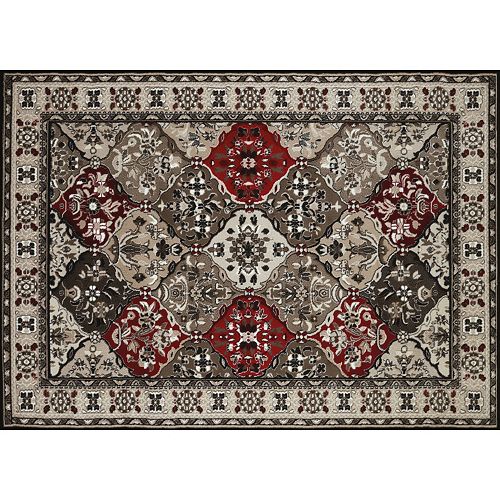 United Weavers China Garden Spectral Framed Floral Rug