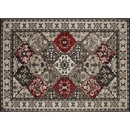 United Weavers China Garden Spectral Framed Floral Rug