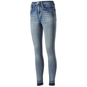 Juniors' Mudd® High-Rise Release Hem Jeggings