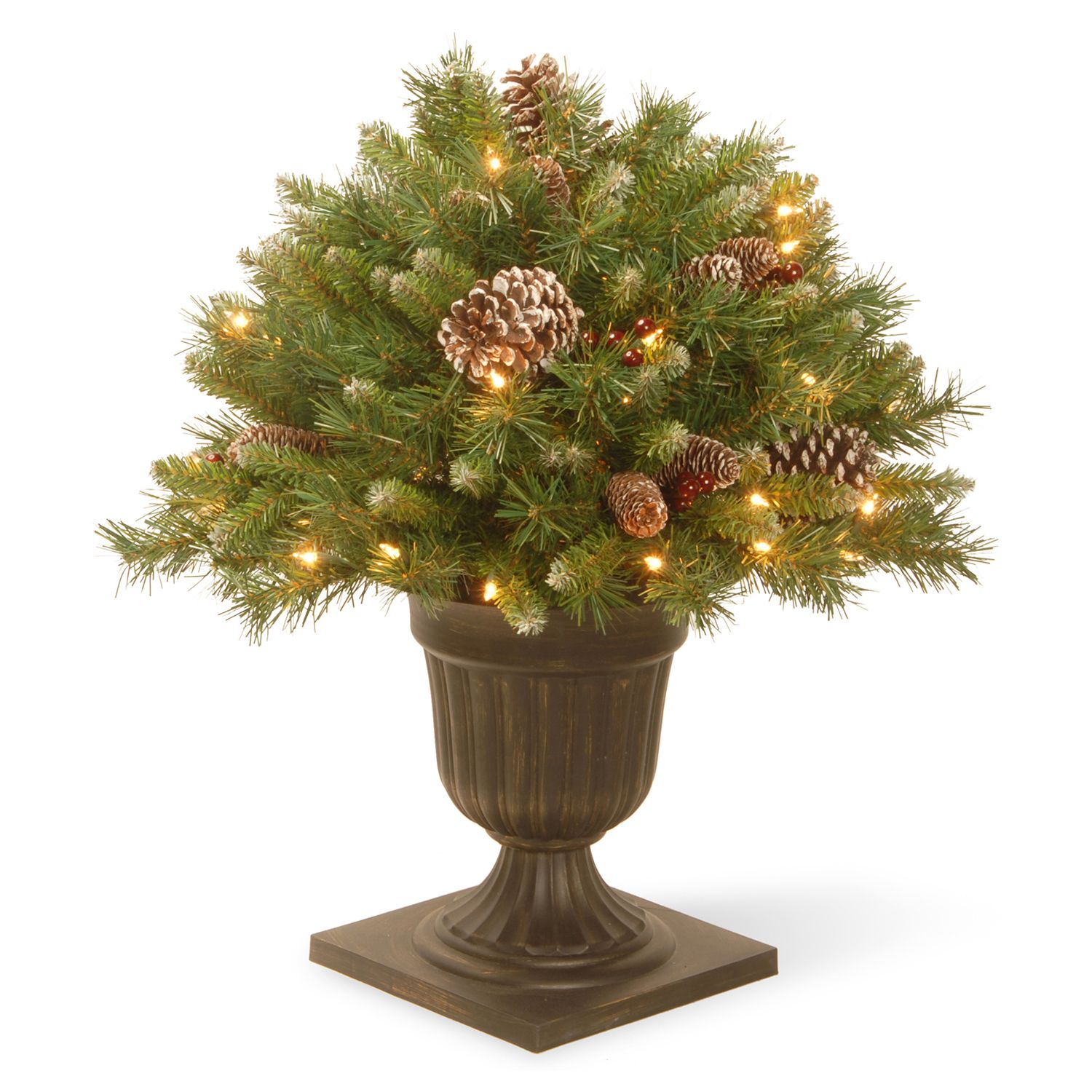 Artificial Christmas Urn Filler