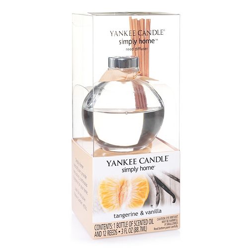 Yankee Candle simply home Tangerine & Vanilla Reed Diffuser 12-piece Set