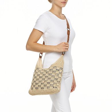 Sonoma Goods For Life® Straw Basketweave Crossbody Bag
