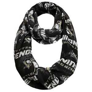 Women's Forever Collectibles Pittsburgh Penguins Logo Infinity Scarf
