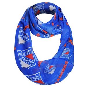 Women's Forever Collectibles New York Rangers Logo Infinity Scarf
