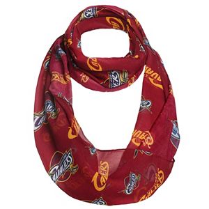 Women's Forever Collectibles Cleveland Cavaliers Logo Infinity Scarf