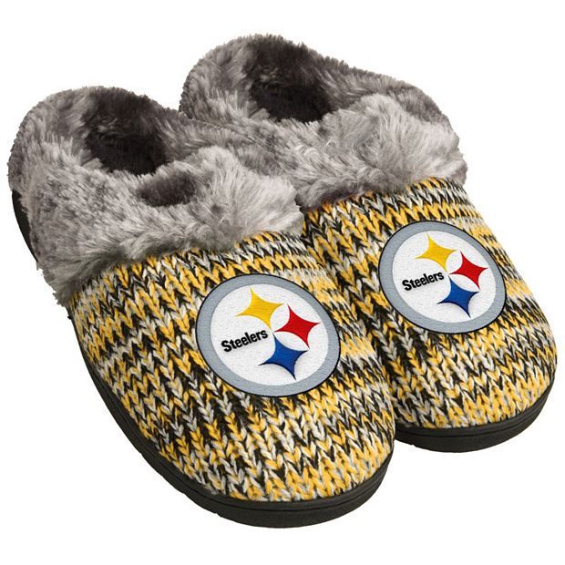 Pittsburgh steelers women's slippers hot sale