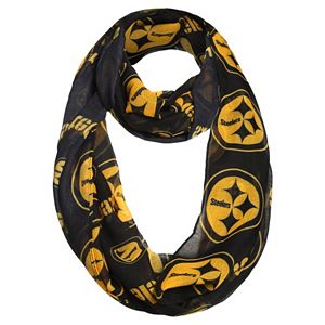 Forever Collectibles Pittsburgh Steelers Logo Infinity Scarf