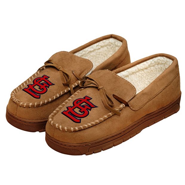 Men's Forever Collectibles St. Louis Cardinals Moccasin Slippers