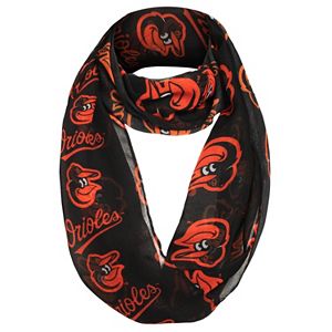 Women's Forever Collectibles Baltimore Orioles Logo Infinity Scarf