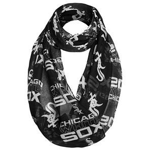 Women's Forever Collectibles Chicago White Sox Logo Infinity Scarf
