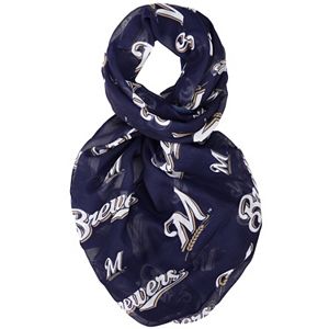 Women's Forever Collectibles Milwaukee Brewers Logo Infinity Scarf