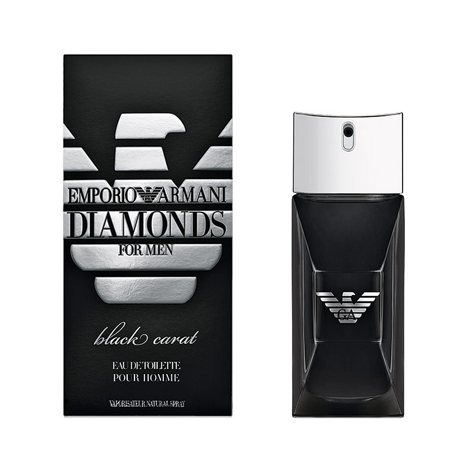 emporio armani diamonds black carat