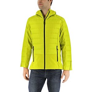 Men's adidas Hybrid Down Hooded Puffer Jacket