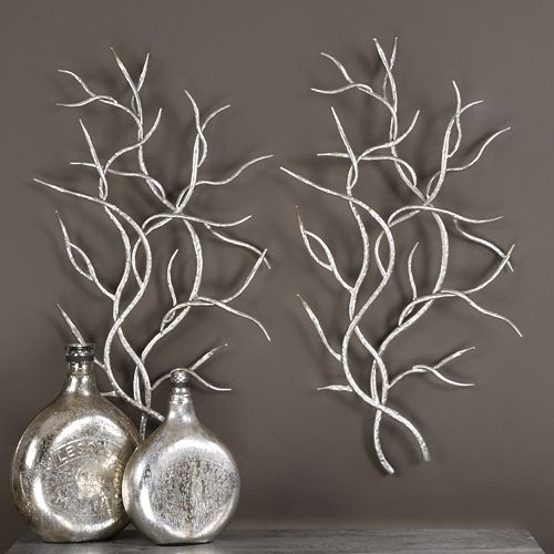 Uttermost Metal Branch Wall Decor 2piece Set