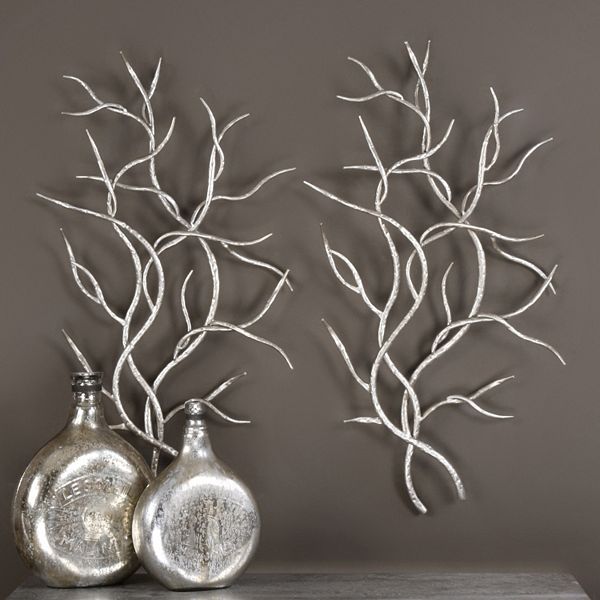 Uttermost Metal Branch Wall Decor 2piece Set