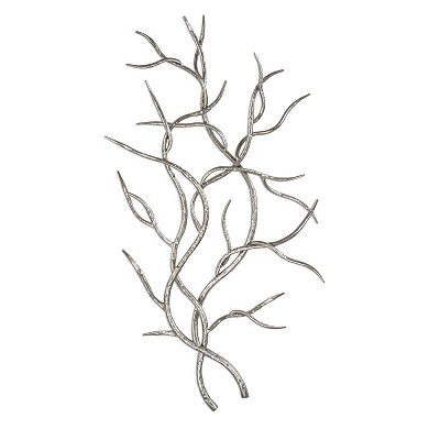 Metal Branch Wall Decor 2-piece Set