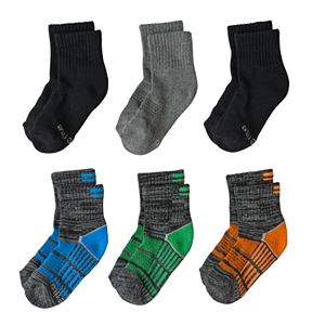 Baby Boy Stride Rite 6-pk. Bryce Crew Socks