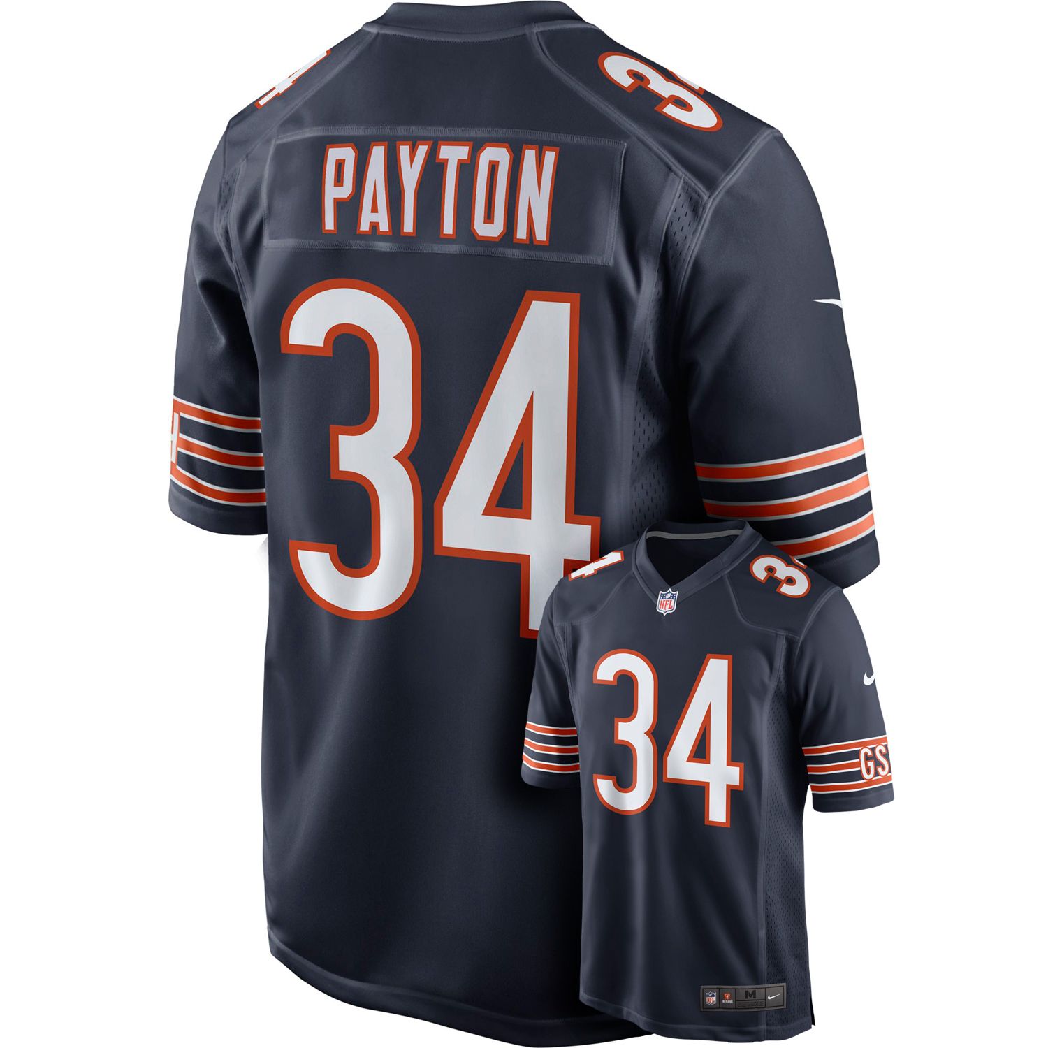 walter payton replica jersey