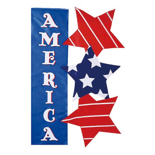 Evergreen Enterprises “America” Indoor / Outdoor Garden Flag