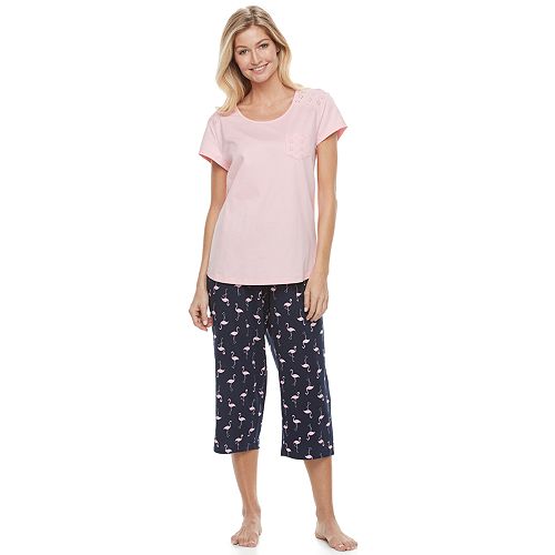 Women's Croft & Barrow® Pajamas: Mom's Day Short Sleeve Sleep Top ...