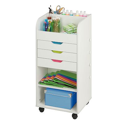 Honey-Can-Do 3-Drawer Craft Storage Cart