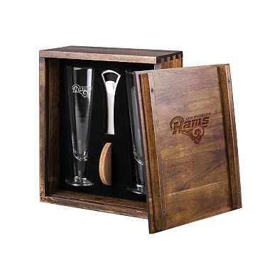 Picnic Time Los Angeles Rams Pilsner Beer Gift Set