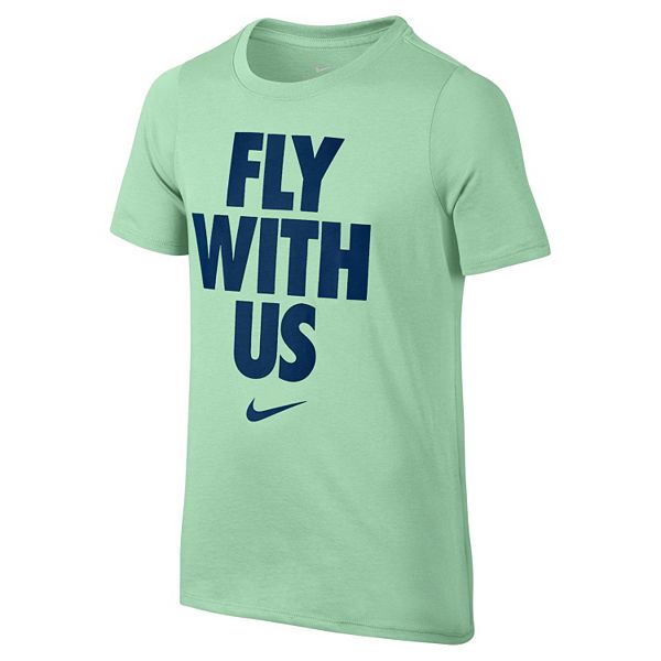 Fly with us store nike shirt