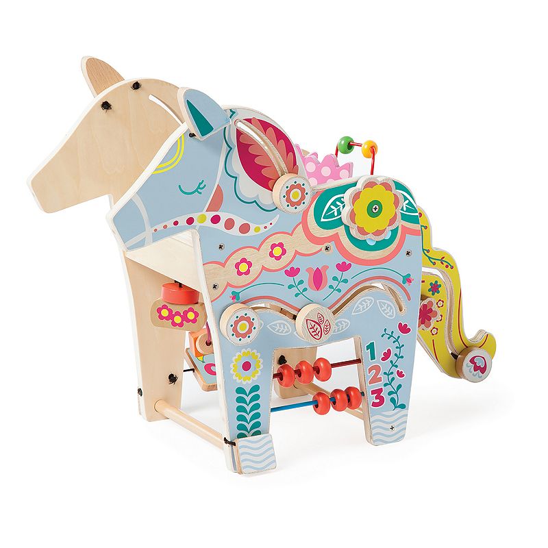 Playful Pony Wooden Activity Center by Manhattan Toy, Multicolor