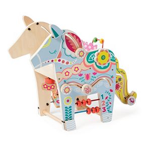 Playful Pony Wooden Activity Center by Manhattan Toy