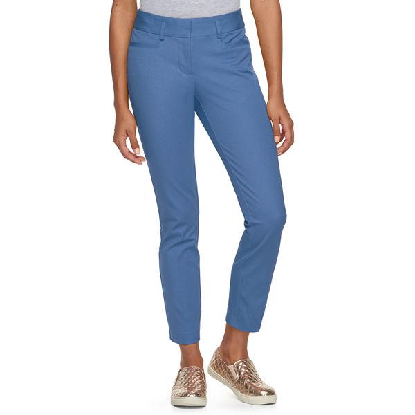 Juniors' Candie's® Audrey Solid Ankle Pants