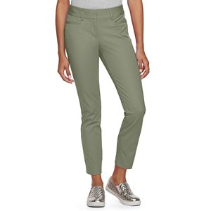 Juniors' Candie's® Audrey Solid Ankle Pants