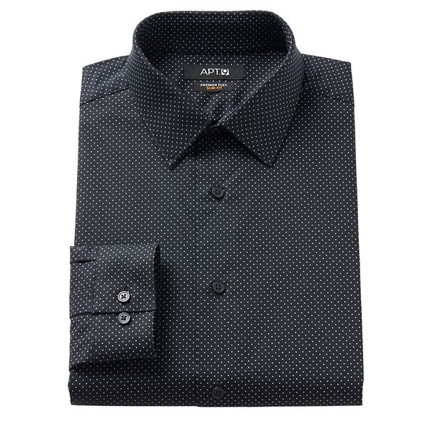 Apt. 9 Men's Slim-Fit Premier Flex Collar Stretch Dress Shirt