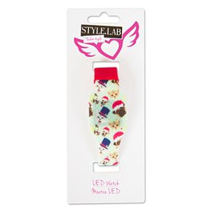 Girls 7-16 Fashion Angels Holiday Animals Watch