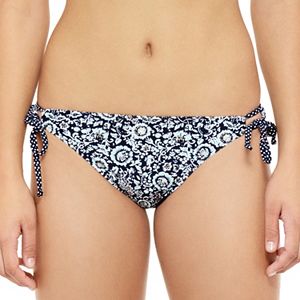 Juniors' Hot Water Floral Hipster Bikini Bottoms