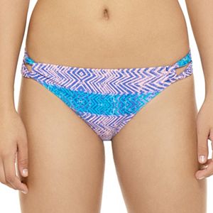 Juniors' Hot Water Chevron Hipster Bikini Bottoms