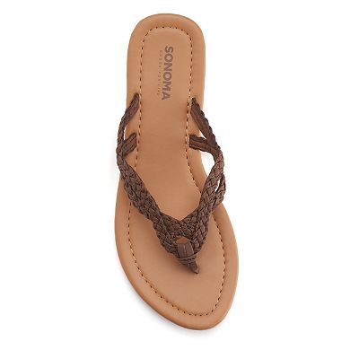 Sonoma Goods For Life® Braided Flip-Flops