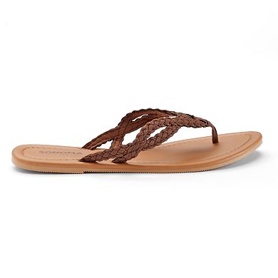 Sonoma Goods For Life® Braided Flip-Flops