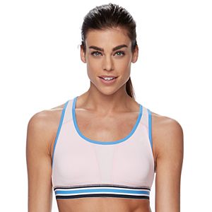 FILA SPORT® Bras: Mesh Medium-Impact Performance Running Sports Bra