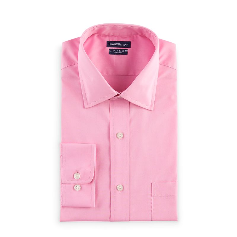 Upc 400762462038 Mens Croft And Barrow® Regular Fit Easy Care Spread Collar Dress Shirt Size