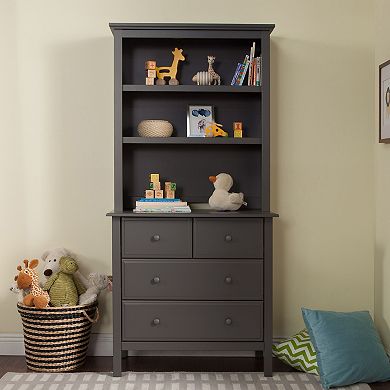 DaVinci Autumn Bookcase With Hutch
