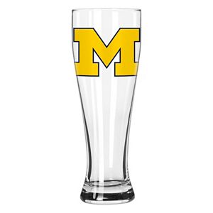 Boelter Michigan Wolverines Clear Pilsner Glass