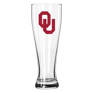 Boelter Oklahoma Sooners Clear Pilsner Glass