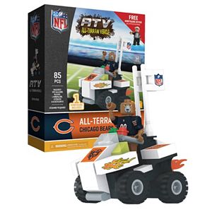 OYO Sports Chicago Bears Buildable ATV 4-Wheeler with Mascot